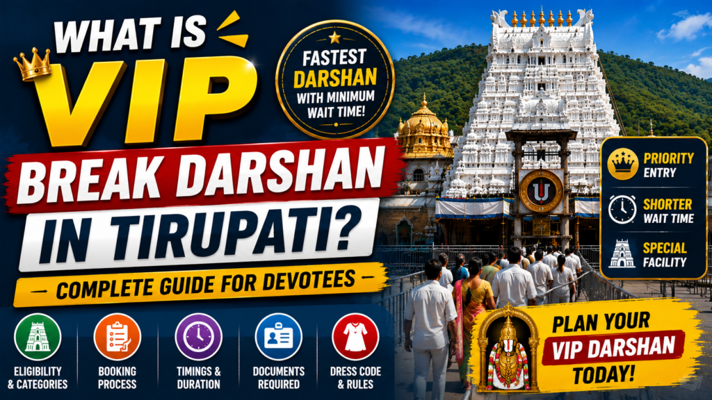 What is VIP Break Darshan in Tirupati?