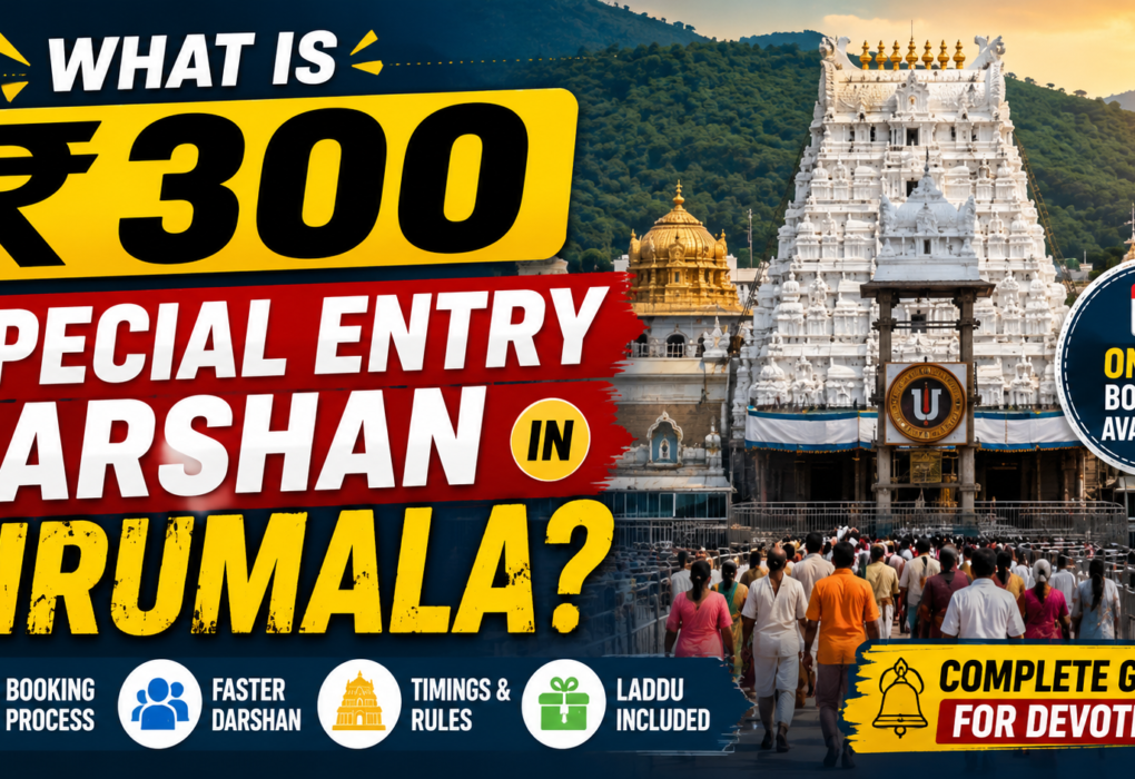 What is ₹300 Special Entry Darshan in Tirumala?